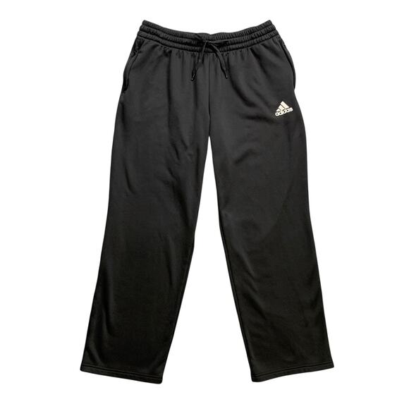Adidas Sweatpants Mens XL Extra Large Fleece Lined Elastic Waist Straight Loose - Picture 1 of 14